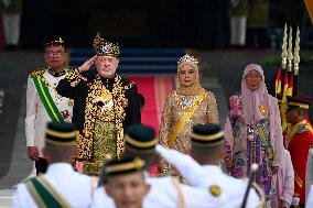 MALAYSIA-KUALA LUMPUR-NEW KING-FORMAL INSTALLATION