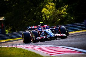 Formula 1 Championship - Formula 1 Hungarian Grand Prix 2024 - Practice 1 and Practice 2