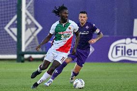 Friendly football match - ACF Fiorentina vs AC Reggiana