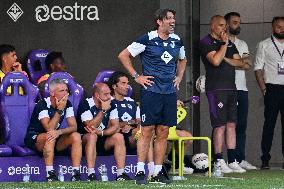 Friendly football match - ACF Fiorentina vs AC Reggiana