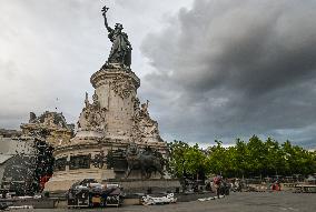 Daily Life In Paris On The Eve Of The Olympics