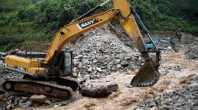 Flash Floods Rescue In Sichuan - China
