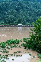 Floodwaters in Enshi