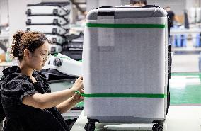 A Smart Luggage Production Line in Suqian