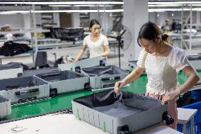 A Smart Luggage Production Line in Suqian