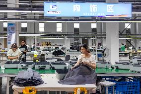 A Smart Luggage Production Line in Suqian