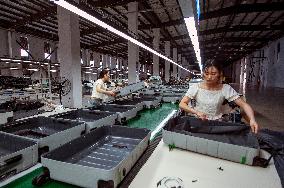 A Smart Luggage Production Line in Suqian