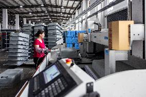 A Smart Luggage Production Line in Suqian