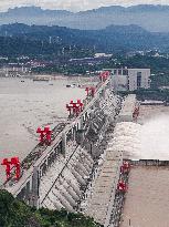 CHINA-HUBEI-THREE GORGES-DISCHARGE (CN)