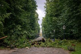 CROATIA-ZAGREB-STORM