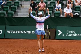 International Tennis match - WTA Hungarian Grand Prix - Semifinal