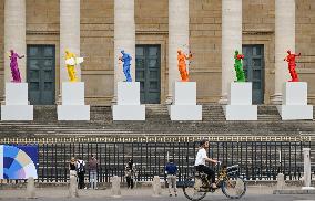 Daily Life In Paris On The Eve Of The Olympics