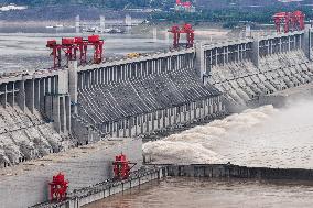 Three Gorges Dam in central China's Hubei Province