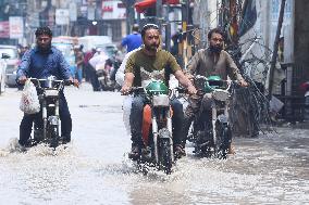 PAKISTAN-KARACHI-HEAVY RAIN