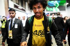 Borussia Dortmund Arrives In Bangkok Ahead Of Friendly Match.