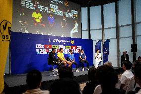 Borussia Dortmund Arrives In Bangkok Ahead Of Friendly Match.