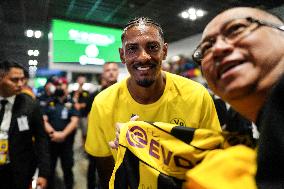 Borussia Dortmund Arrives In Bangkok Ahead Of Friendly Match.