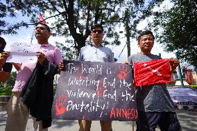 Bangladesh Anti- Quota Protest: Nepali Students Stand In Solidarity With Bangladeshi Protestors