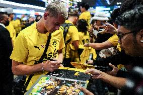 Borussia Dortmund Arrives In Bangkok Ahead Of Friendly Match.