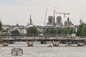 Daily Life In Paris On The Eve Of The Olympics