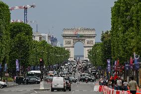 Daily Life In Paris On The Eve Of The Olympics