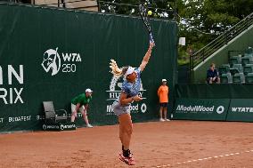 International Tennis match - WTA Hungarian Grand Prix - Semifinal