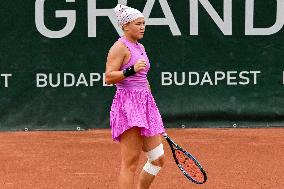 International Tennis match - WTA Hungarian Grand Prix - Semifinal