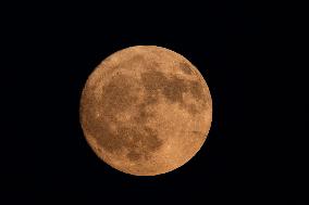 Full Buck Moon In Otranto, Italy