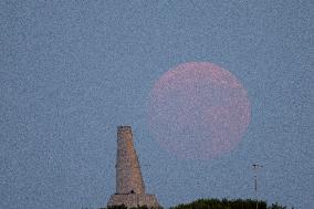 Full Buck Moon In Otranto, Italy