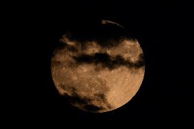 Full Buck Moon In Otranto, Italy