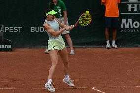 International Tennis match - WTA Hungarian Grand Prix - Semifinal