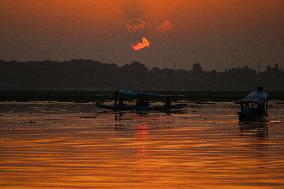 Sunset In Srinagar