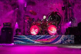 Nick Mason live performs in Vicenza