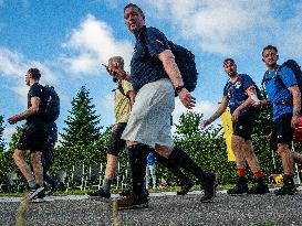 The 106th Edition Of The International Four Days Marches Organized In Nijmegen.