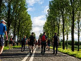 The 106th Edition Of The International Four Days Marches Organized In Nijmegen.