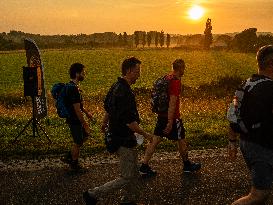 The 106th Edition Of The International Four Days Marches Organized In Nijmegen.