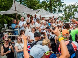 The 106th Edition Of The International Four Days Marches Organized In Nijmegen.