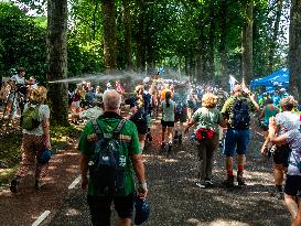 The 106th Edition Of The International Four Days Marches Organized In Nijmegen.