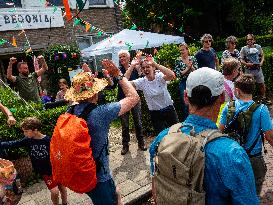 The 106th Edition Of The International Four Days Marches Organized In Nijmegen.