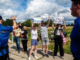 The 106th Edition Of The International Four Days Marches Organized In Nijmegen.