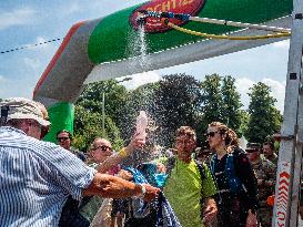 The 106th Edition Of The International Four Days Marches Organized In Nijmegen.