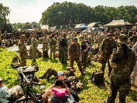 The 106th Edition Of The International Four Days Marches Organized In Nijmegen.