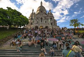 Daily Life In Paris On The Eve Of The Olympics