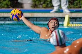 International waterpolo match - Trofeo Siracusae - Italy vs Japan