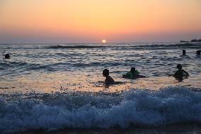 MALTA-MGARR-BEACH-SUNSET