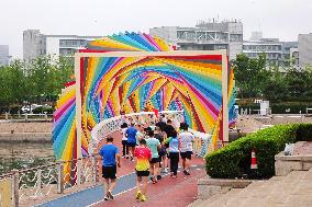 Rainbow Bridge in Qingdao