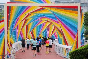 Rainbow Bridge in Qingdao