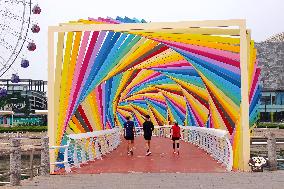 Rainbow Bridge in Qingdao