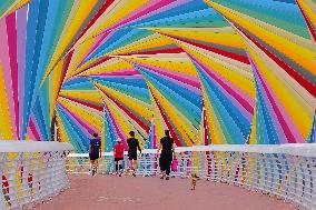 Rainbow Bridge in Qingdao