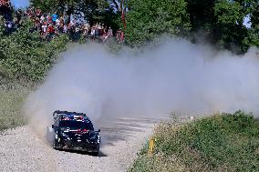 Rally race - Fia World Rally Championship  WRC Tet Rally Latvia 2024